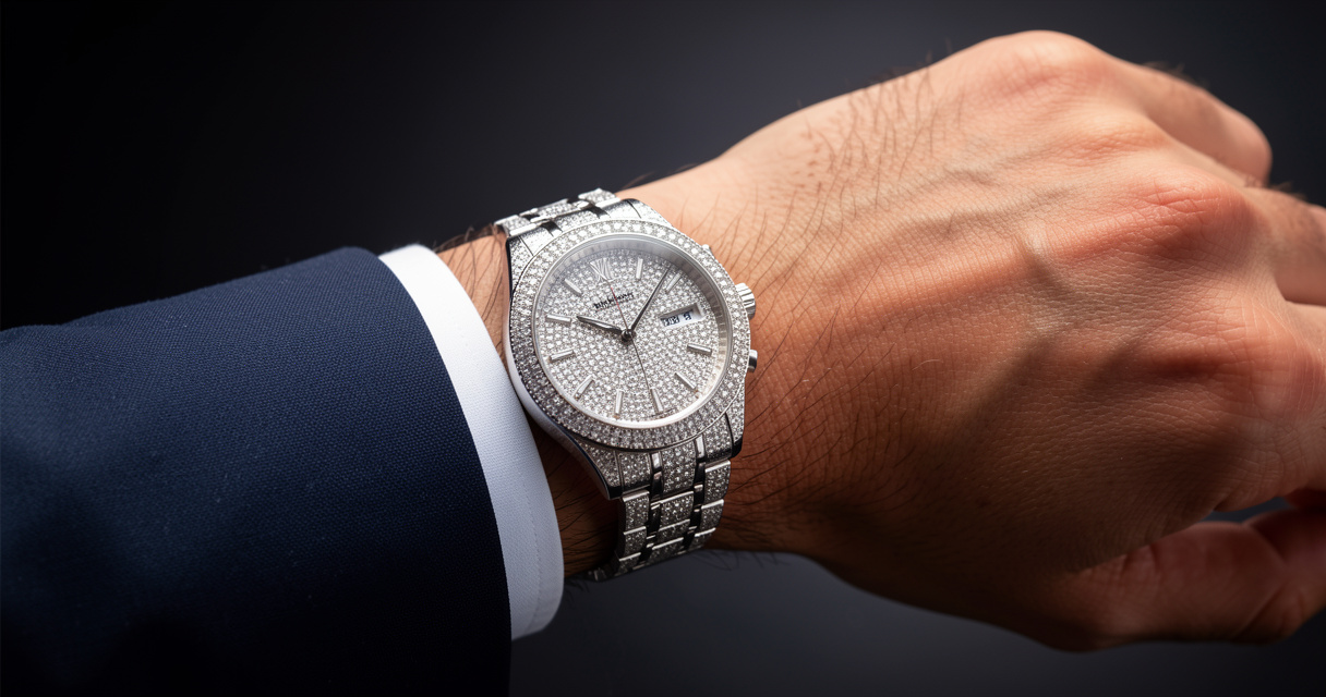 Diamond Watches for Men: Ultimate Guide to Iced-Out Luxury & Affordable 2026